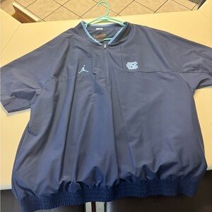UNC North Carolina Wind Breaker. Navy Blue. Jordan. 3XL.